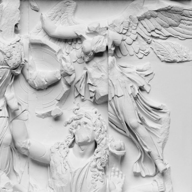 Panel from the Pergamon Altar's East Frieze (Athena Group) - Afbeelding 2