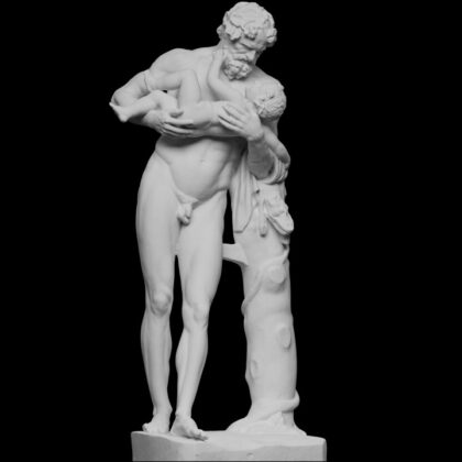 Silenus with the Infant Bacchus