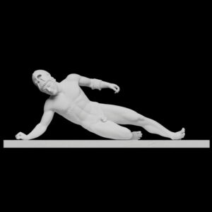 Reclining Warrior, Patroklos - Temple of Aphaia (West Pediment)
