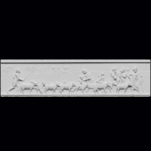 Alexander the Great's Entry into Babylon (Panel 2/10)