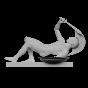 Lying Wounded Warrior - Temple of Aphaia (East Pediment)