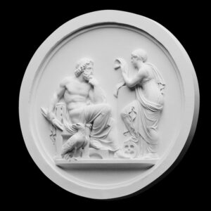 Nemesis Reads Aloud the Deeds of the Human Beings to Jupiter