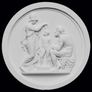 Minerva Adds a Soul to the Human Being Created