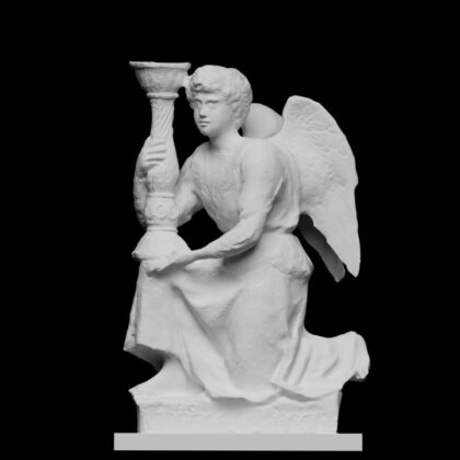 Angel with candlestick