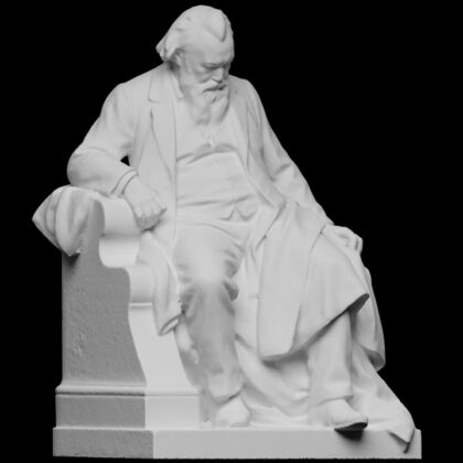 Statue of Johannes Brahms