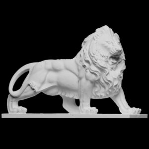 Lion sculpture