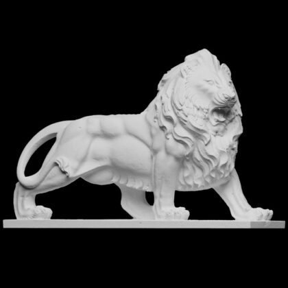 Lion sculpture
