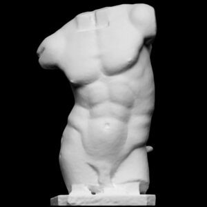 Torso of a male figure