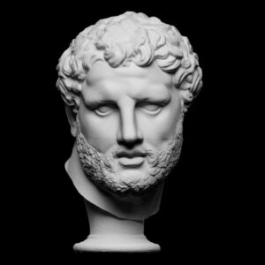 Head from the Vatican Apoxyomenos