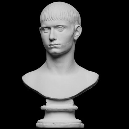Young Man with Short Hair