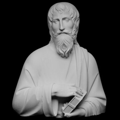 A Saint with a Book