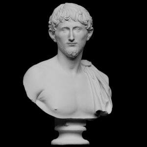 Portrait of a man with an army cape