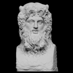 Sea Deity, Crowned, with Horns