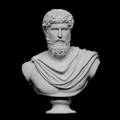 Portrait of Lucius Auelius Verus (Designated Emperor 136-138 AD)