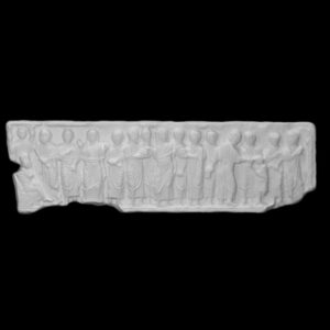 Front relief from a sarcophagus