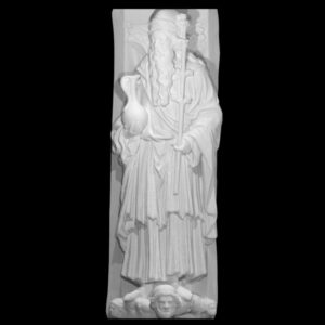 Golden Gate Of Freiberg Cathedral Statue