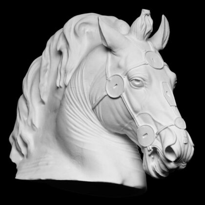 Horse Head from the Equestrian statue of Marcus Aurelius