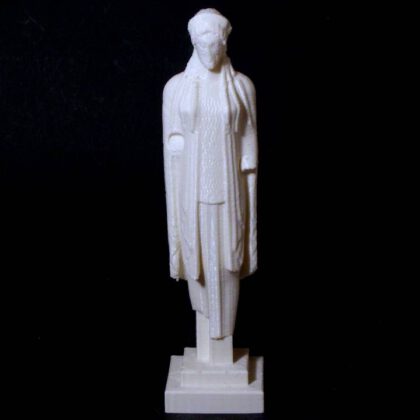 Kore dressed in chiton and cape (epiblema)