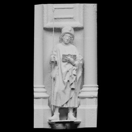 St James Of Compostela Statue