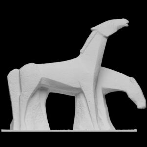 Horses sculpture