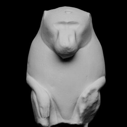 Statuette of a Baboon