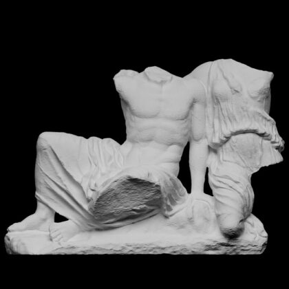 Cecrops and his daughter Pandrosos