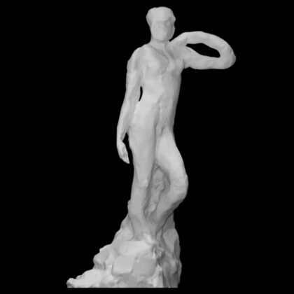 Standing Nude Male Figure (Phidias)