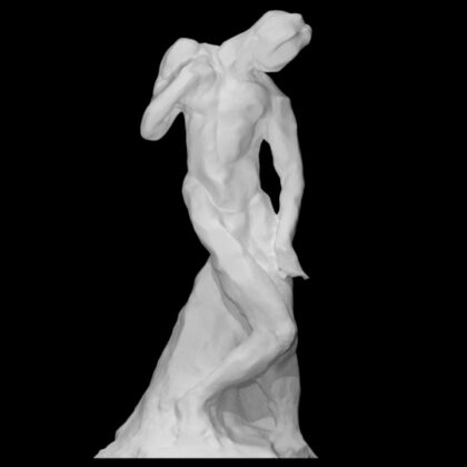 Standing Nude Male Figure (Michelangelo)