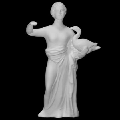 Woman with Swan
