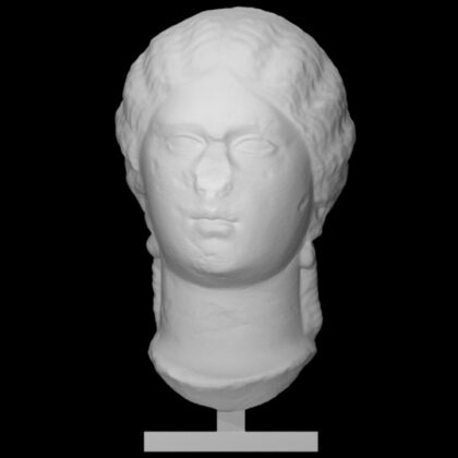 Portrait of an unknown woman