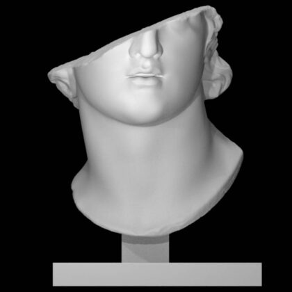 Fragmentary Colossal Head of a Youth